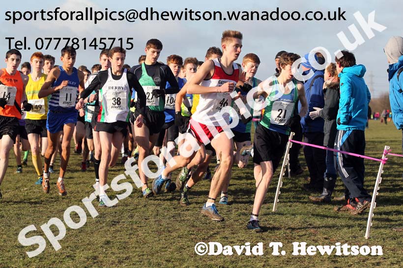 Mens juniors Northern Cross Country  Championships, Pontefract. Photo: David T. Hewitson/Sports for All Pics
